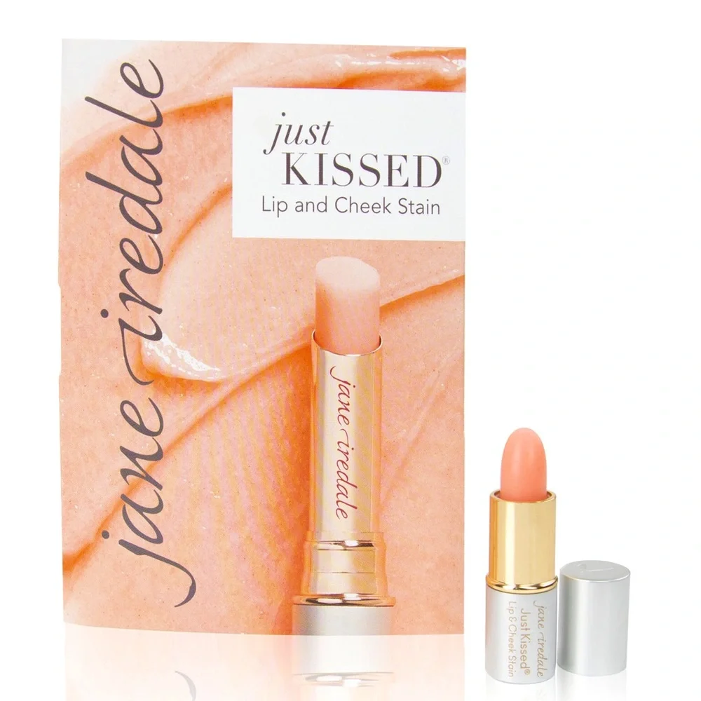 4/$30 Sale💫Jane Iredale Just Kissed Lip & Cheek Stain Sampler Forever Pink
